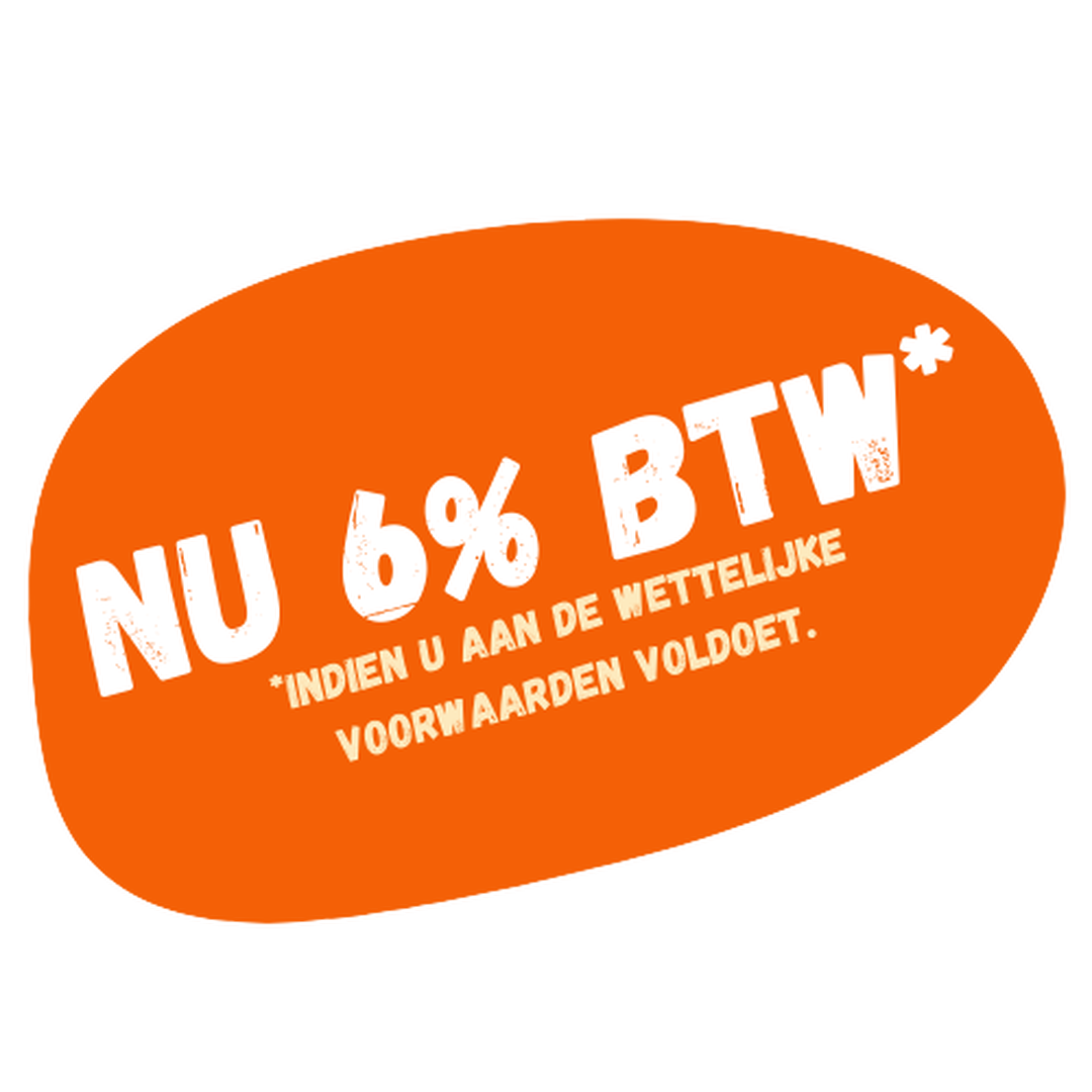 KOPEN AAN 6% BTW